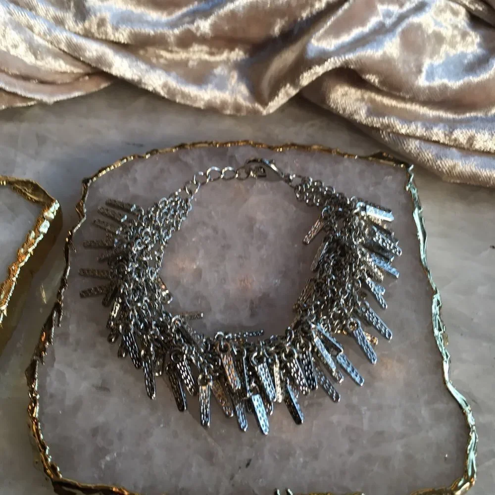 SILVER FRINGE Bracelet!